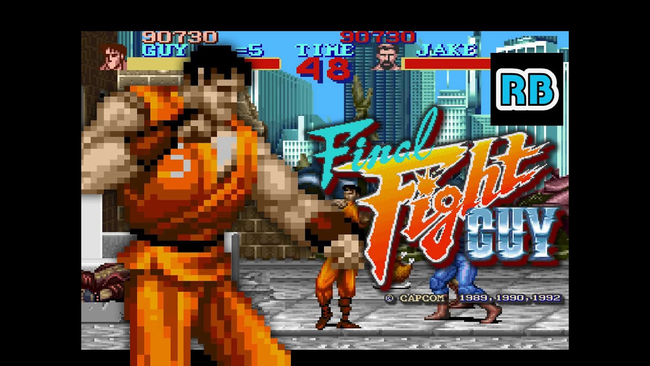 1992 [60fps] SFC Final Fight Guy ALL
