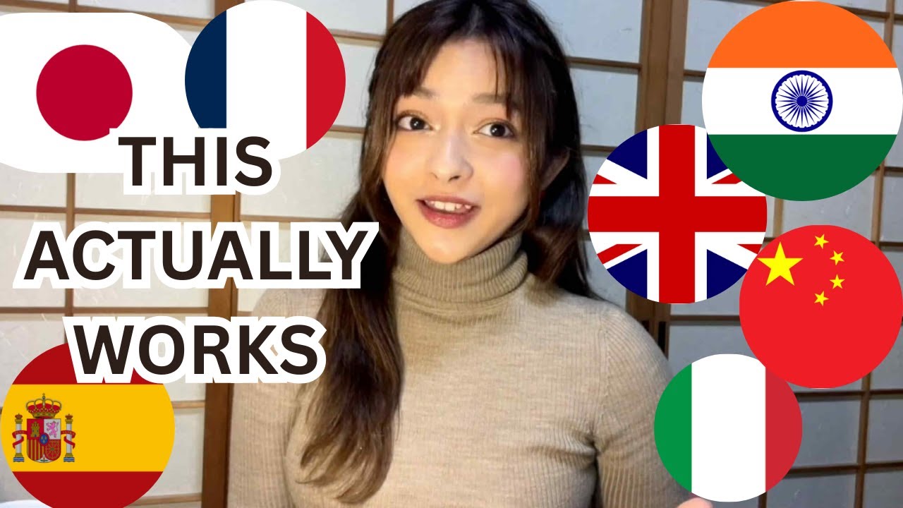 The Lazy Way I Learned Multiple Languages (tips from a polyglot who speaks more than 7 languages)