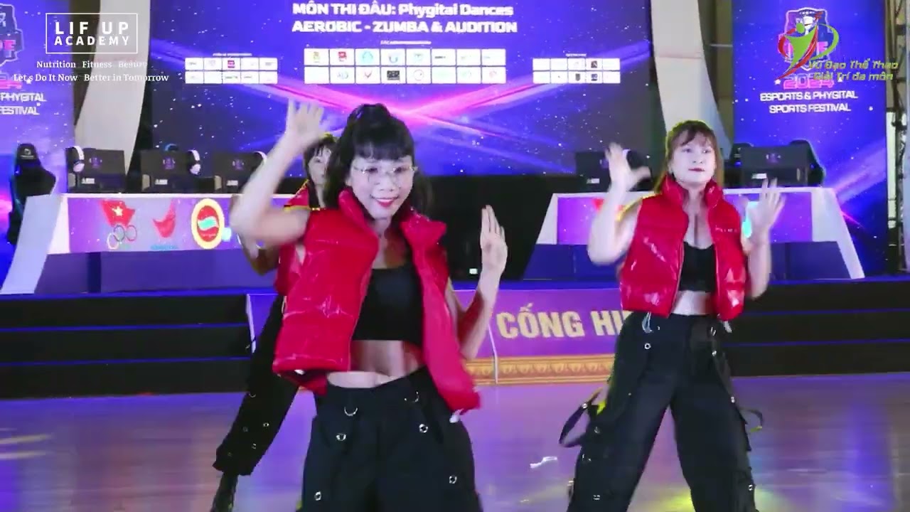 TEAM LUNA DANCE - ZUMBA LATIN - GIẢI ĐẤU TO&Agrave;N QUỐC 2024