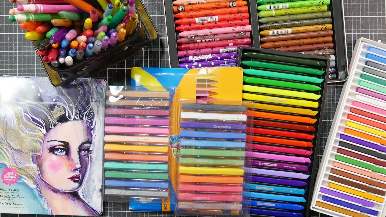 How do these crayons compare? What's good for adult artists? What's a plastic crayon?