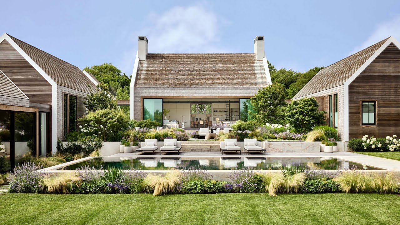 Nantucket Courtyard House by Workshop/APD. Residence with Modern Architecture & Minimalist Interior
