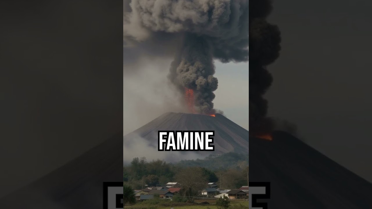 When nature writes horror. #History #Literature #Volcano
