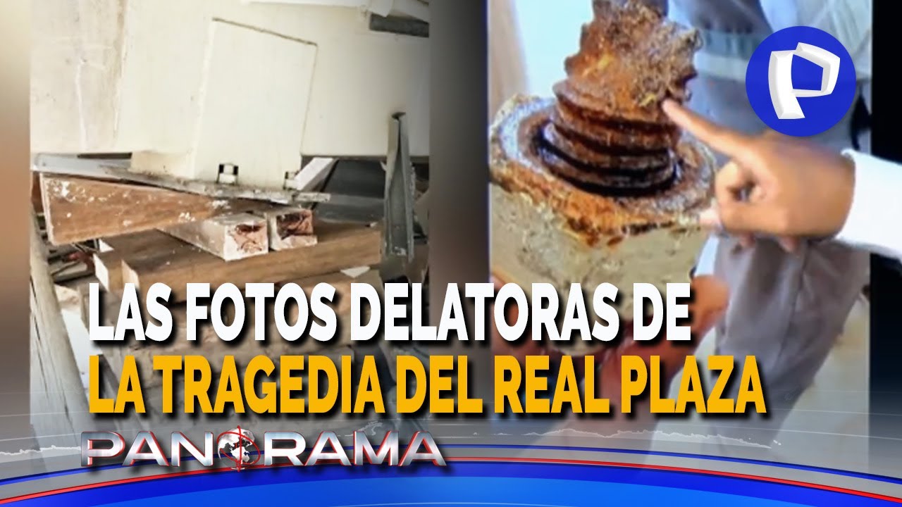 Las fotos delatoras: vigas y pernos con óxido en el techo de Real Plaza Trujillo