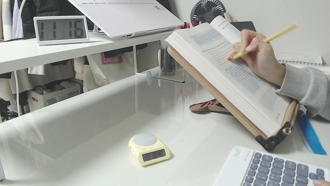[26.03.15] 라이브 l Study with me l 장작소리asmr