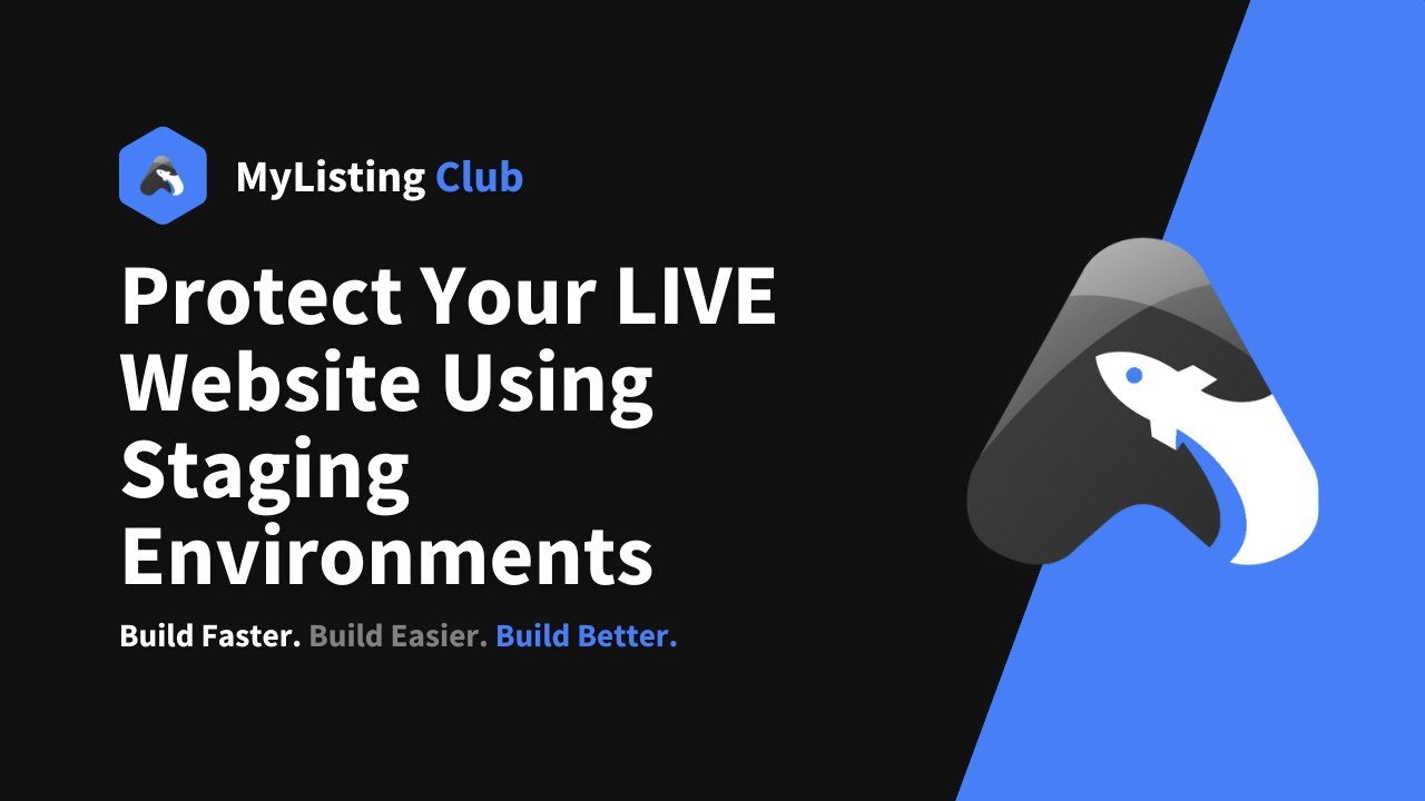 MyListing Tutorial: How to Protect Your LIVE Website Using Staging Environments