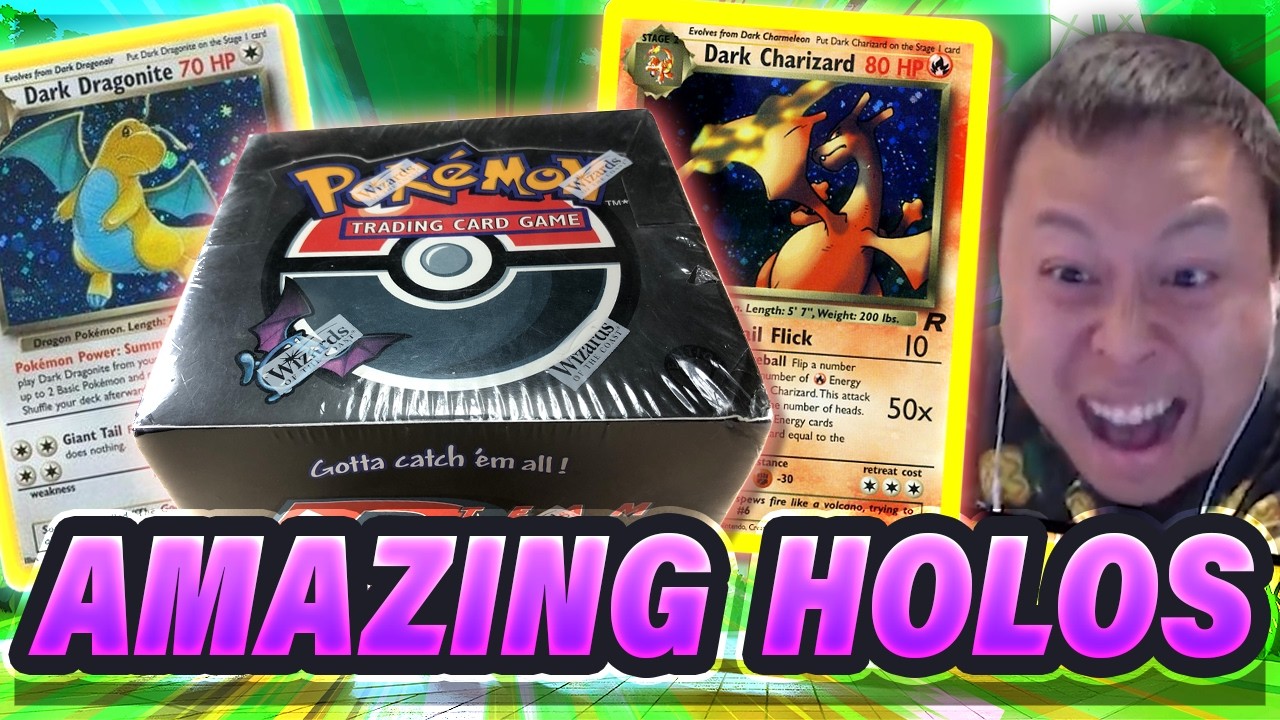 Открываю винтажный бокс Pok&eacute;mon за $40 000! (БЕЗУМНЫЕ карты) &mdash; Team Rocket, 1-е издание