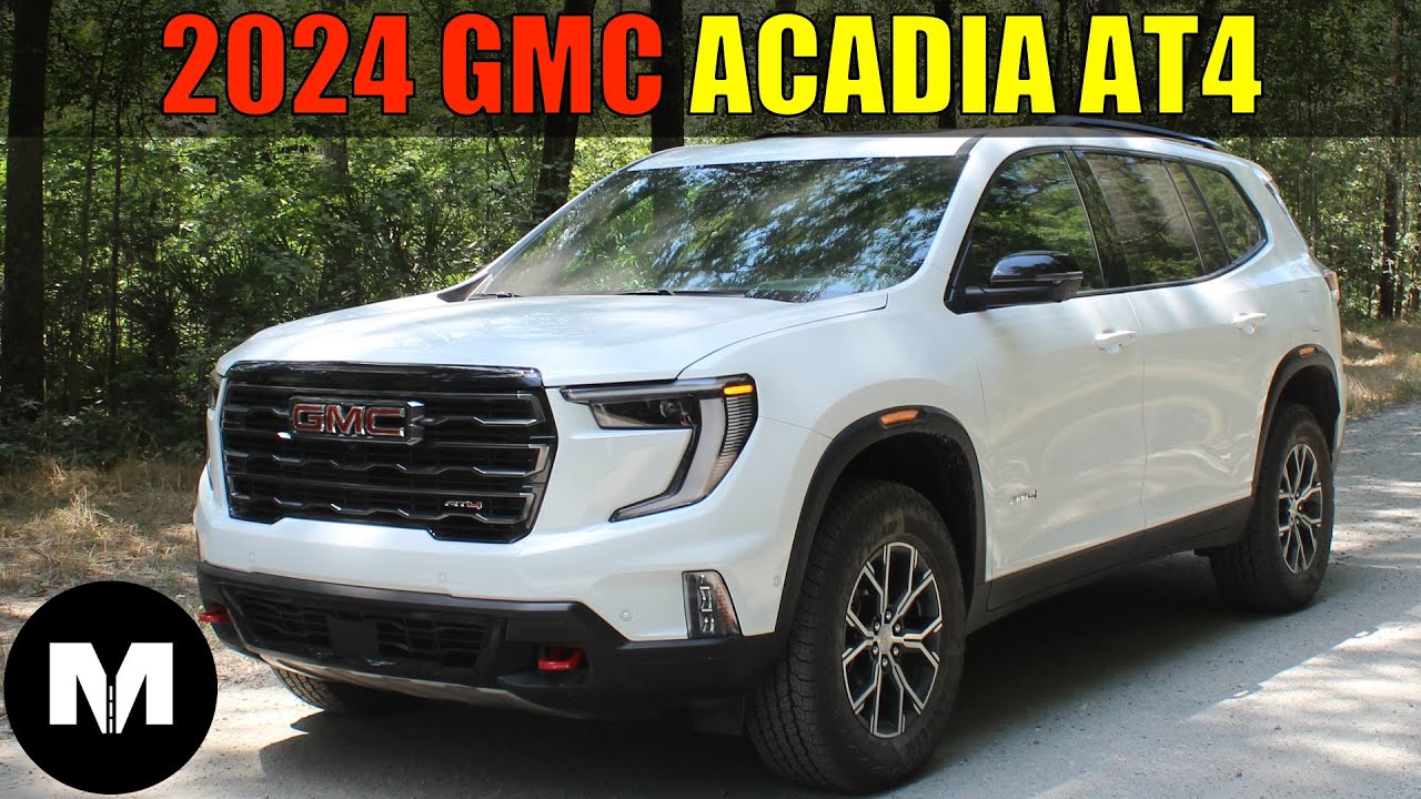 2024 GMC Acadia AT4: Hands-On Exterior Tour, Walkaround, Details