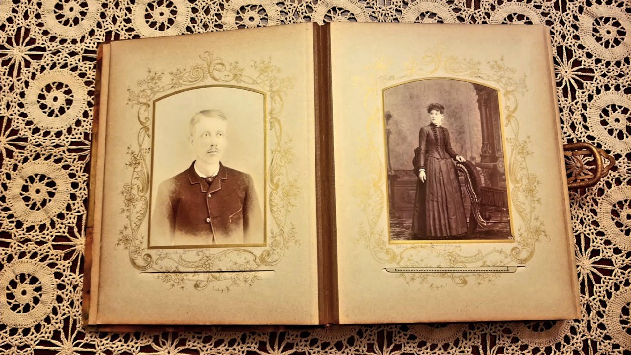 Victorian Photograph Album Share: Flipping Through a Moment in Time