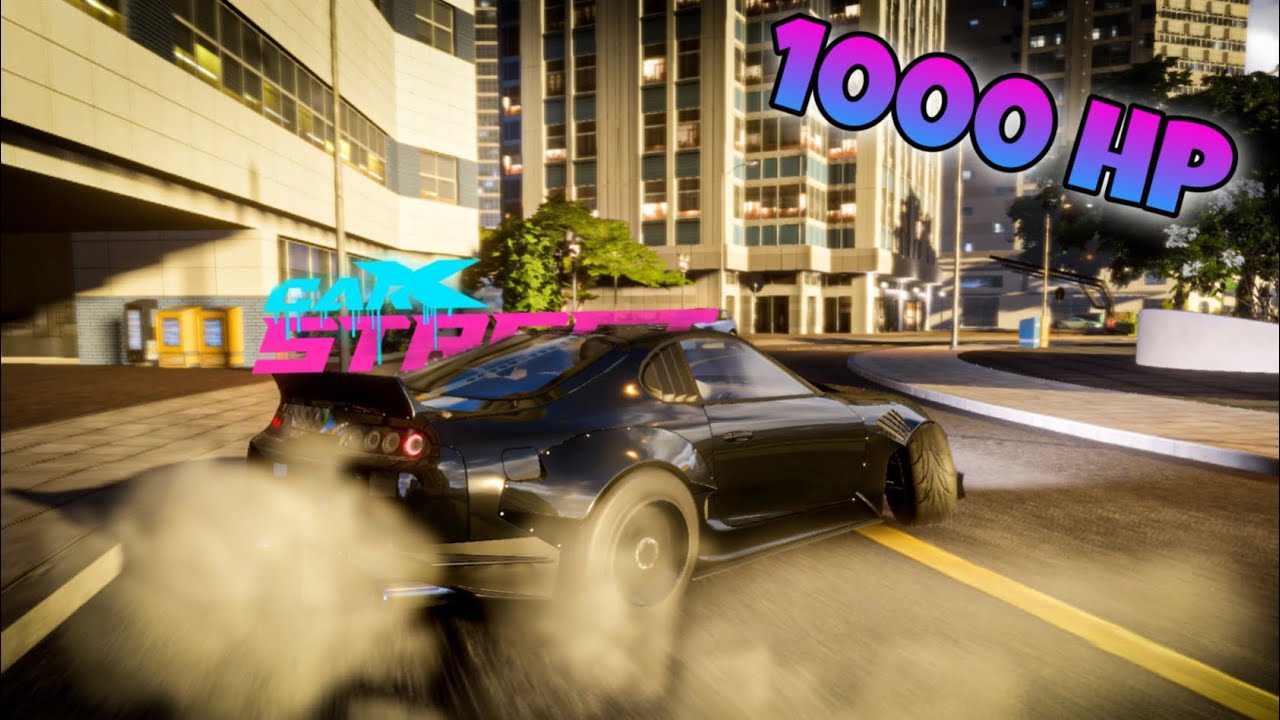 1000HP SUPRA MK4- CarX Street | bournout 🤯!!