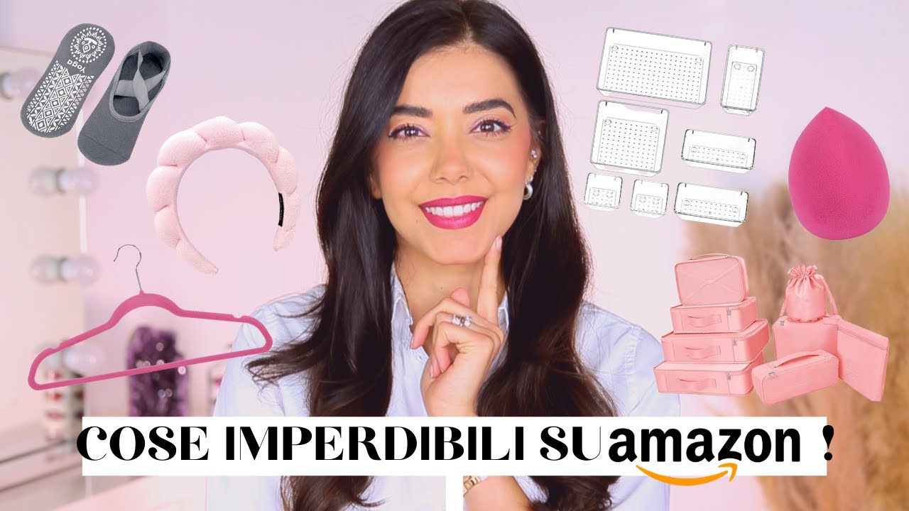 PRODOTTI AMAZON DA AVERE  *SUPER UTILI* + BELLA NOVITÀ | Vanessa Ziletti #amazonfinds