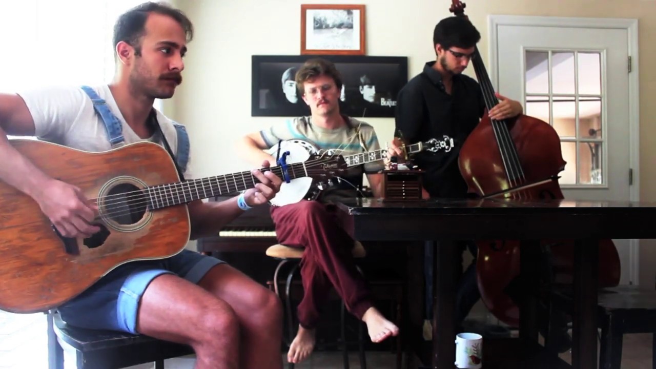 The Broken String Band sings Pretty Girl at the Airport by The Avett Brothers