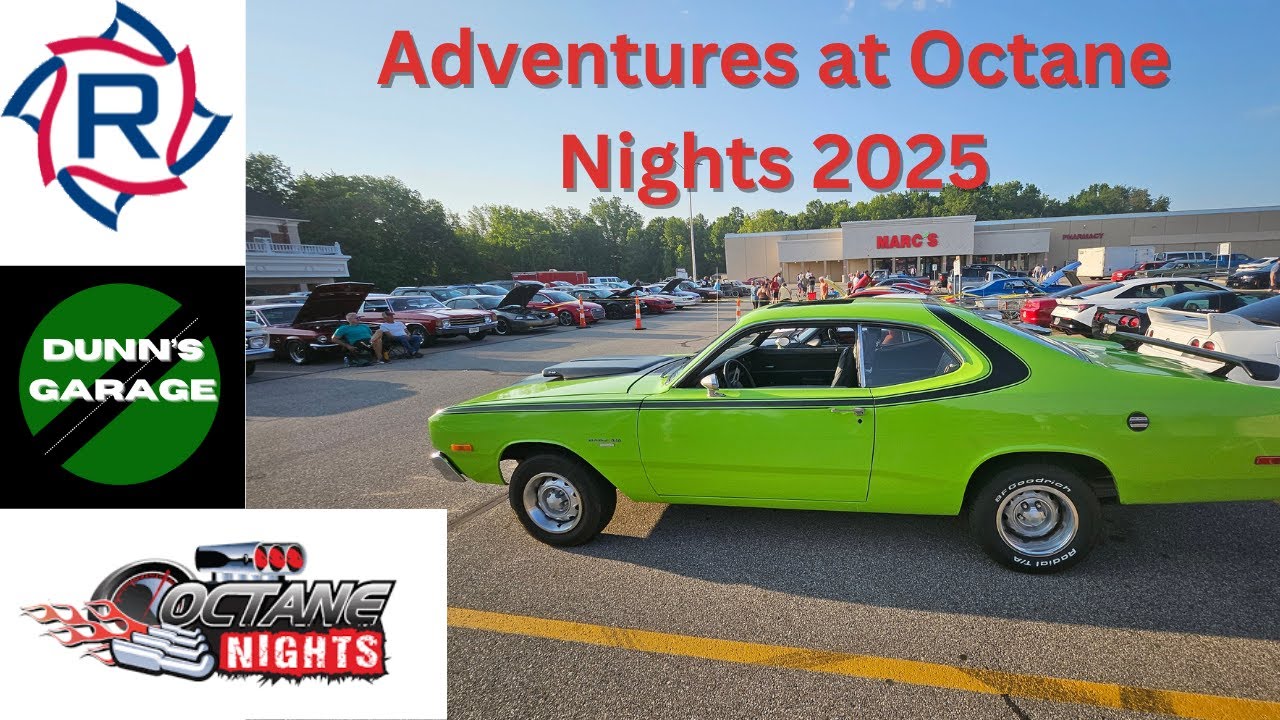 Adventures at Octane Nights 2025: Massive car cruise in Ravenna Ohio