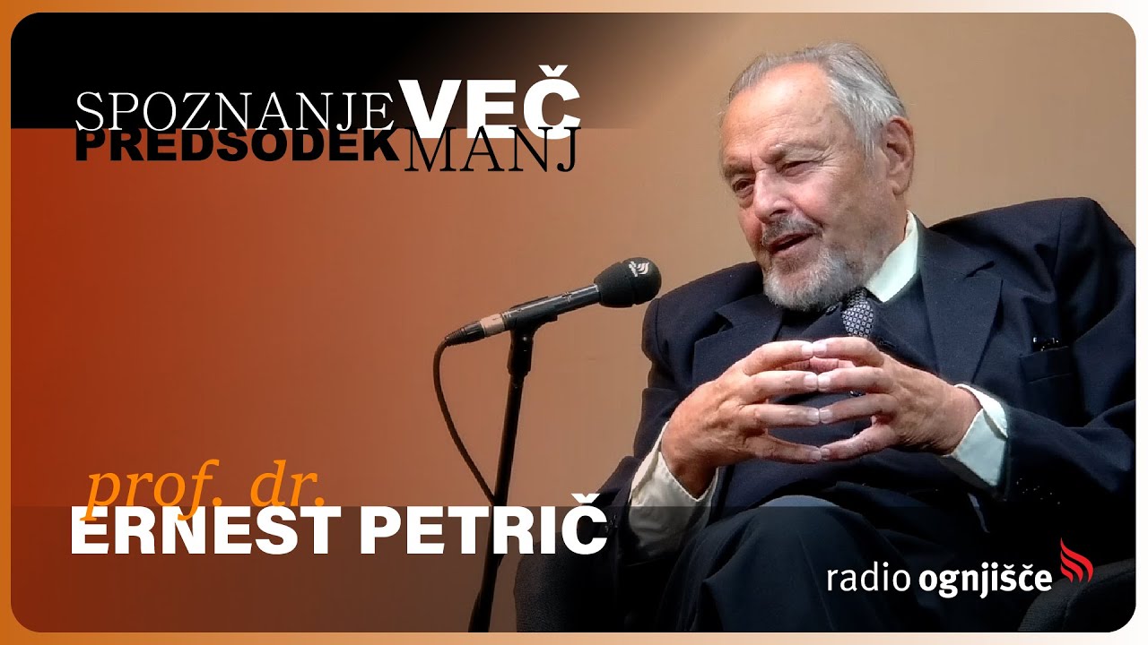 Spoznanje več, predsodek manj s prof. dr. Ernestom Petričem - 15. 10. 2025