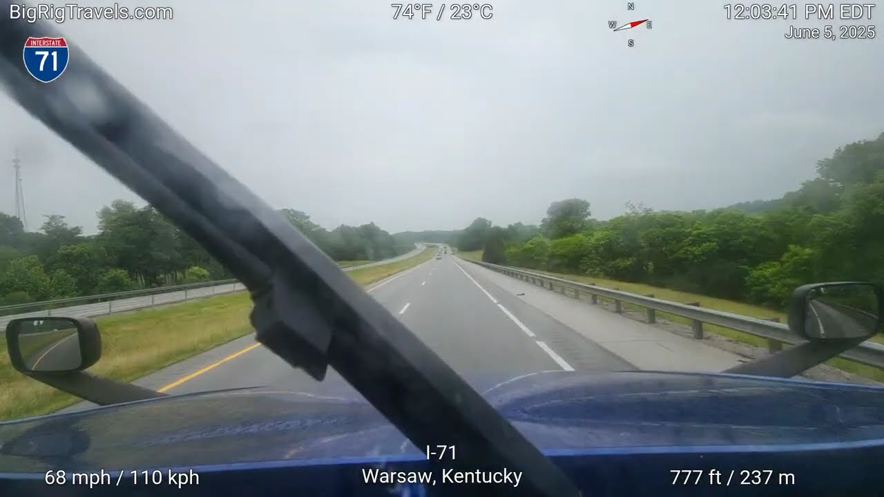 BRT410 From Sparta, Kentucky to Cincinnati, Ohio