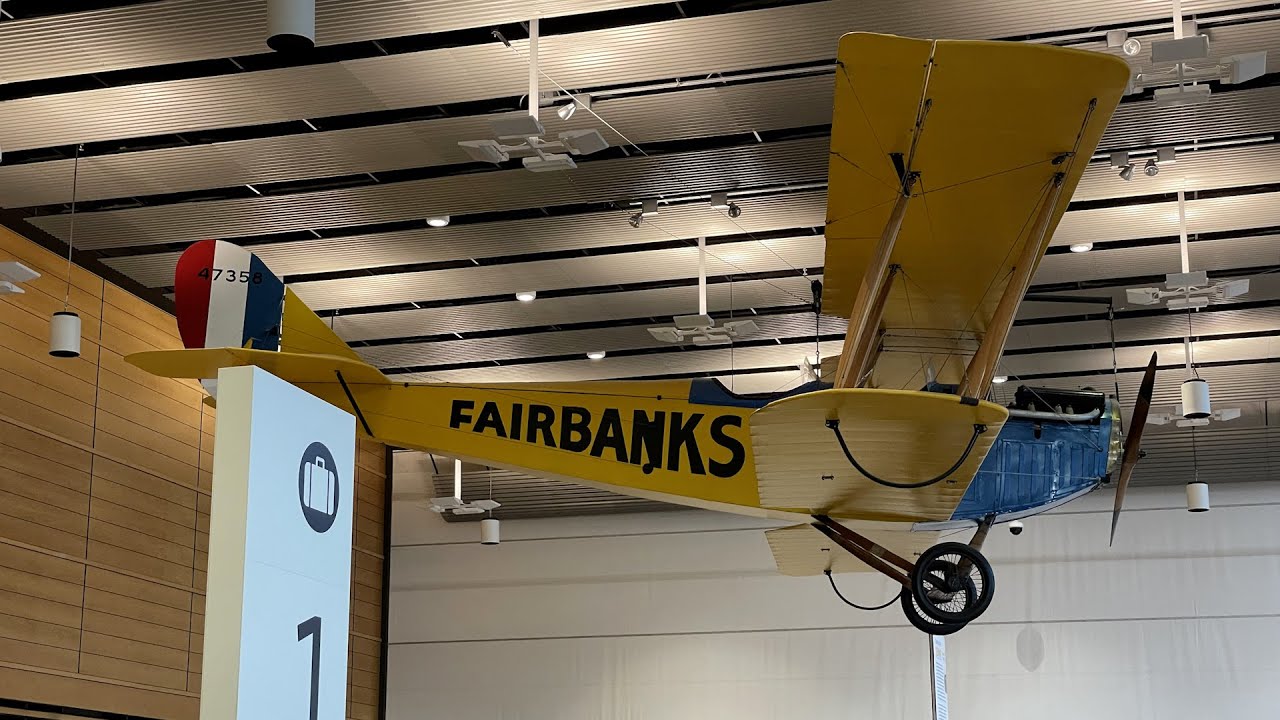 Fairbanks Alaska To Dawson City Yukon Canada Passenger Flight