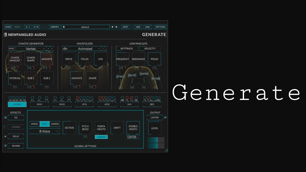 Generate - Newfangled Audio