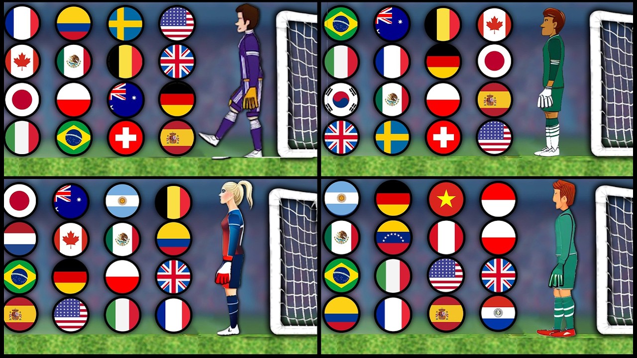 BEST OF BEAT THE KEEPER | Marble Soccer Race Tournament Compilation