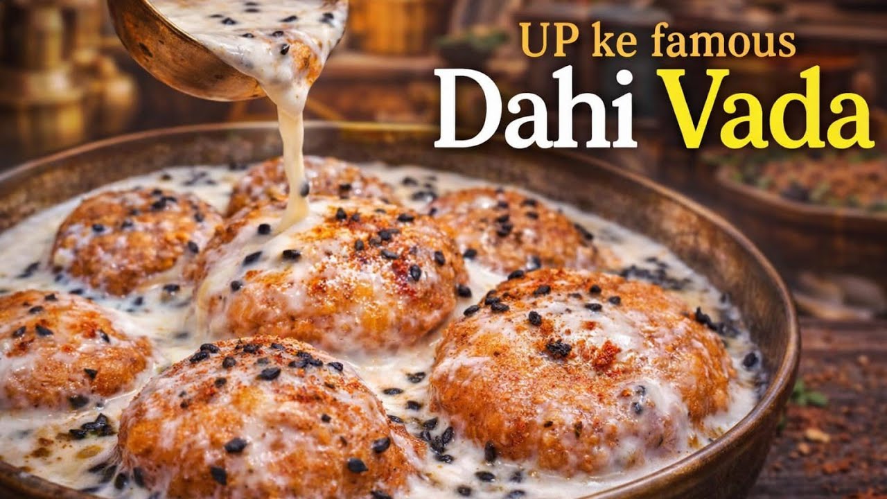 UP Ke Famous Dahi Vada | मकारसंक्रन्ति स्पेशल यू पी के दही बरे :  देशी स्वाद जो मन मे छू जाये 😋😋