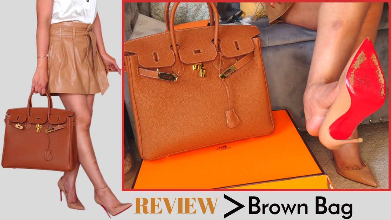 ●Handbag Review● Brown Leather Bag