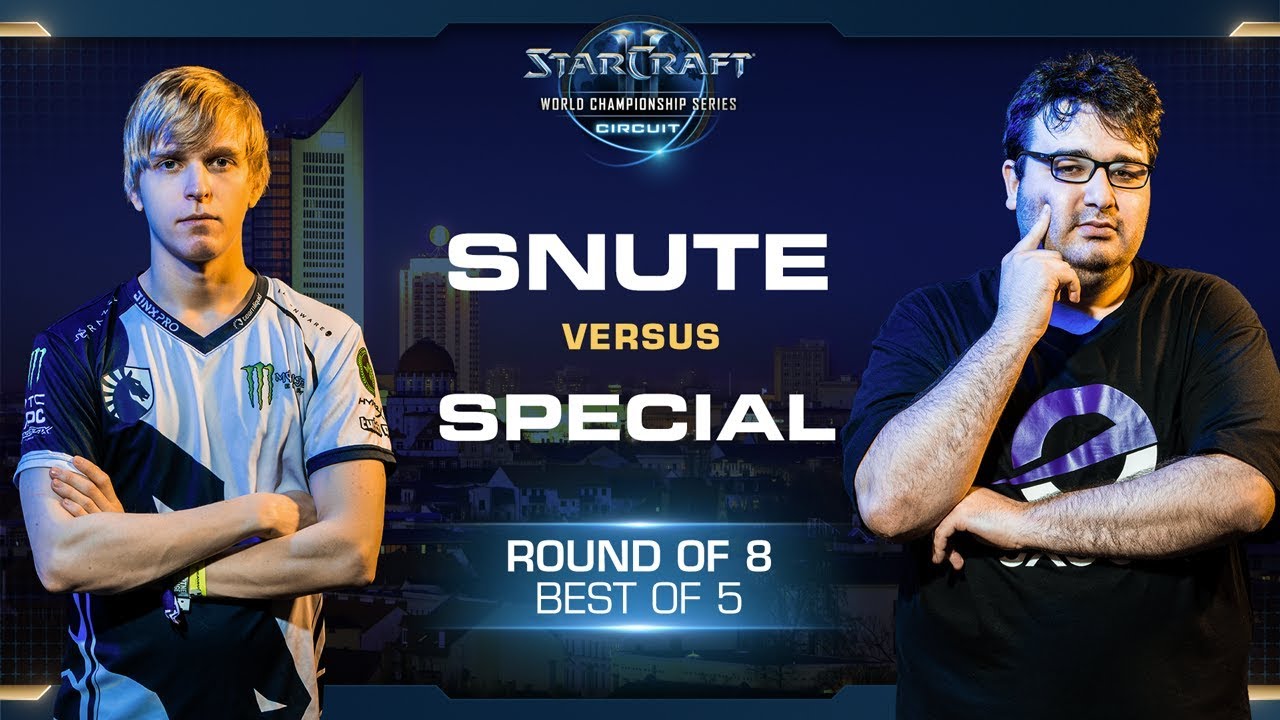 SpeCial vs Snute TvZ - RO8 - WCS Leipzig 2018 - StarCraft II
