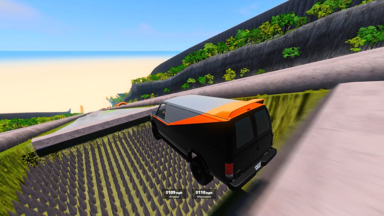 Just keep your foot on the gas&mdash;leave the rest to fate #3 - BeamNG Drive