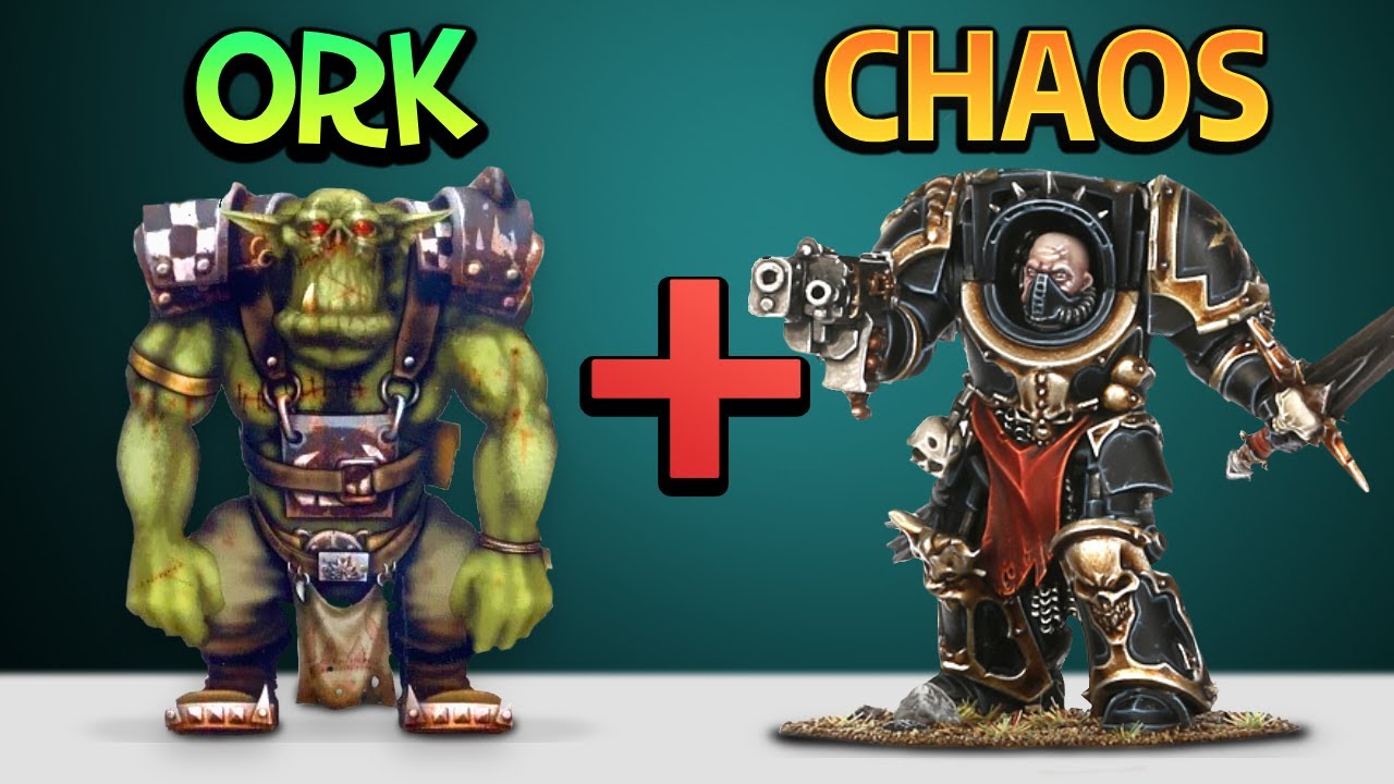 Ork Boss in Looted Terminator Armour! The Heretical Waaagh