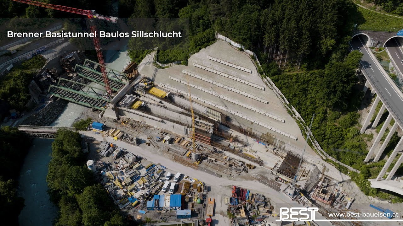 Brenner Basistunnel Baulos Sillschlucht