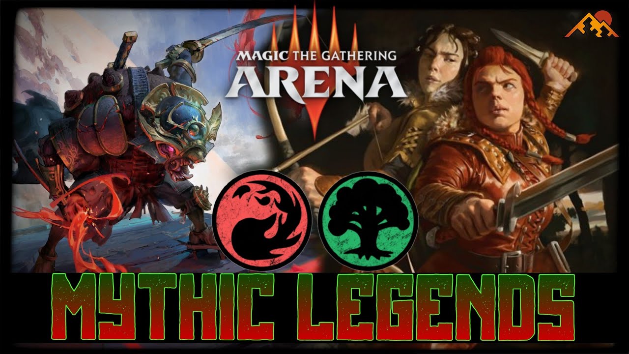 Infinitely Legendary | MTG Arena - Gruul Legends Creatures Aggro Mirror Box Jank Standard Deck