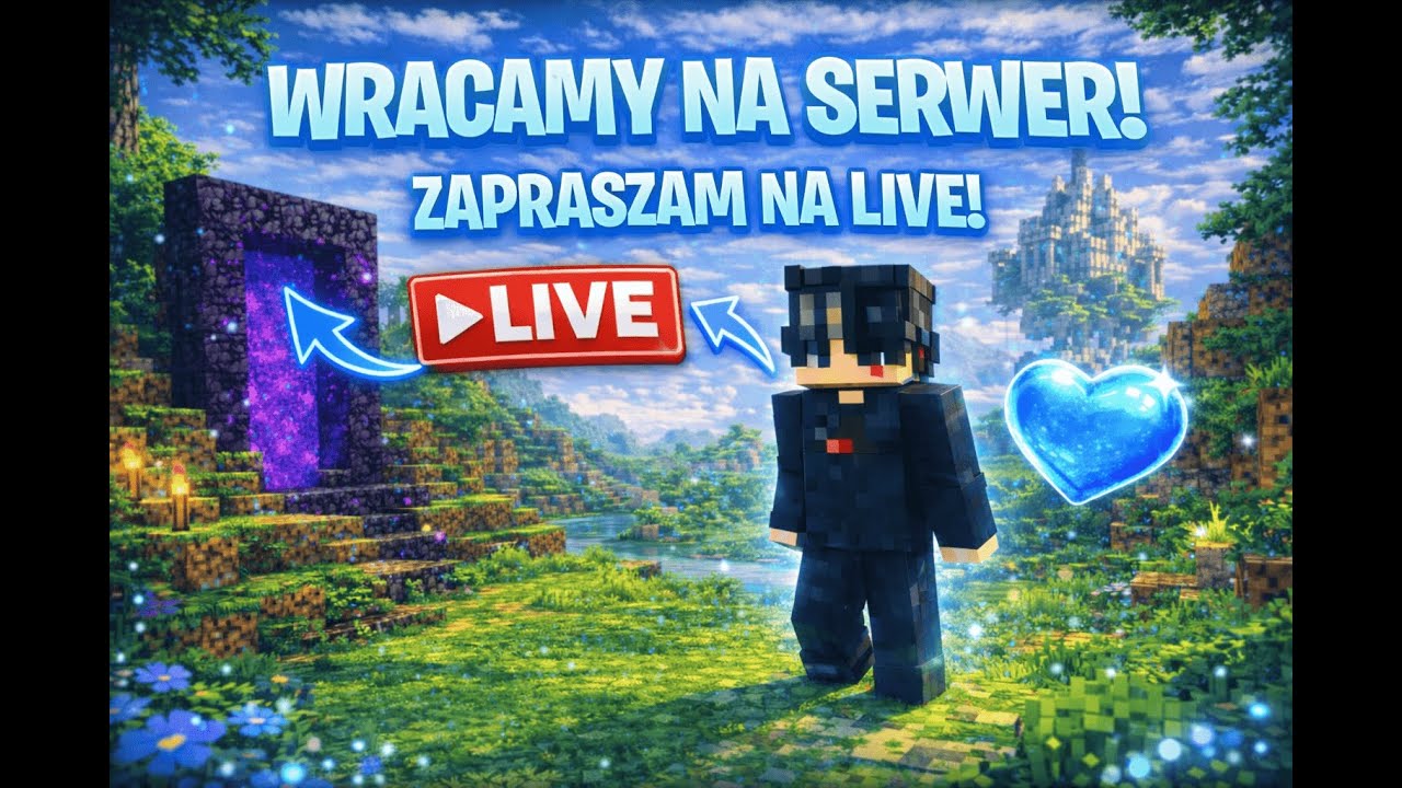 💯POWRÓT NA SERWER !💚  Wbijaj na Luźny Live 💯
