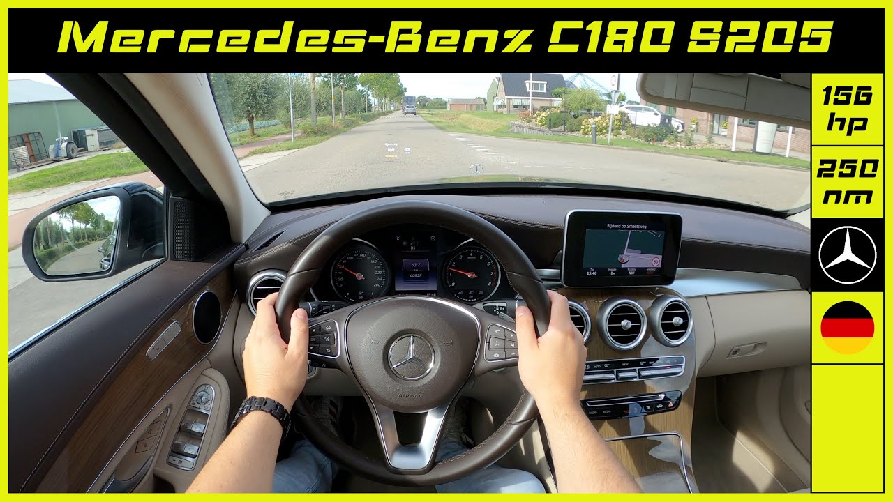 Mercedes-Benz | C180 S205 | 2016 | Onboard POV test drive