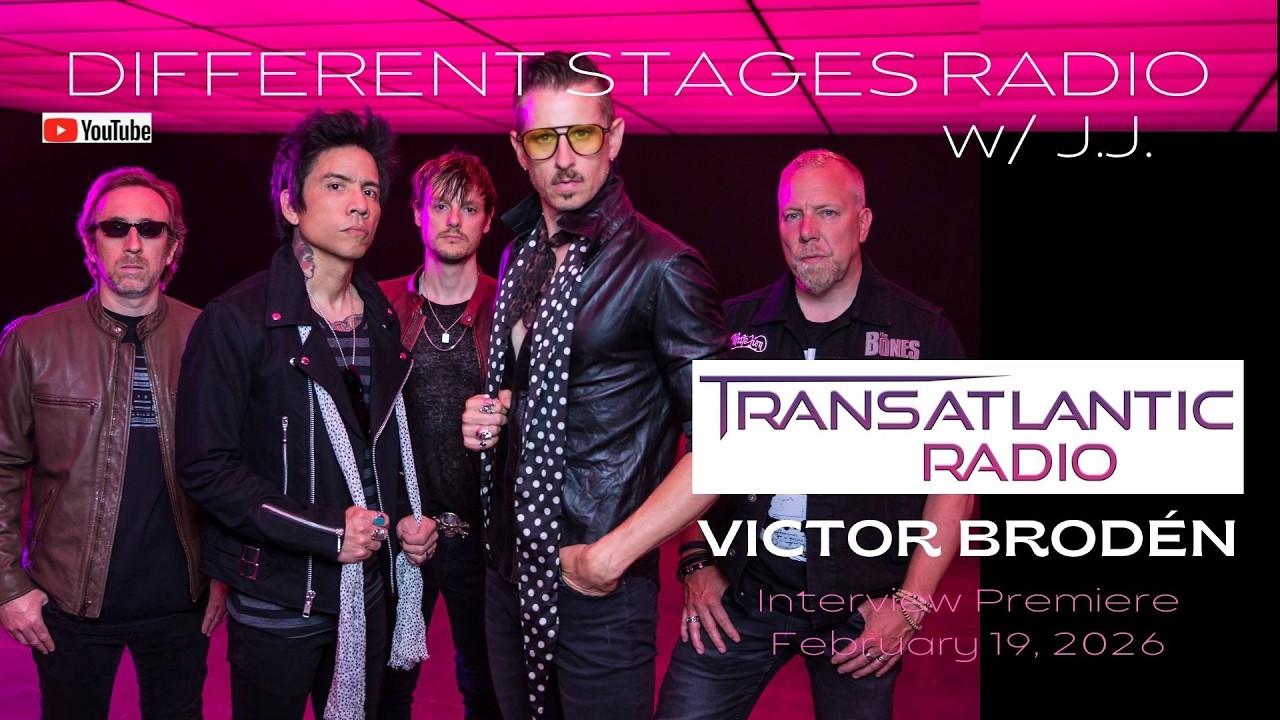 VICTOR BRODÉN talks TRANSATLANTIC RADIO debut album RJ Ronquillo Def Leppard Loverboy Bryan Adams