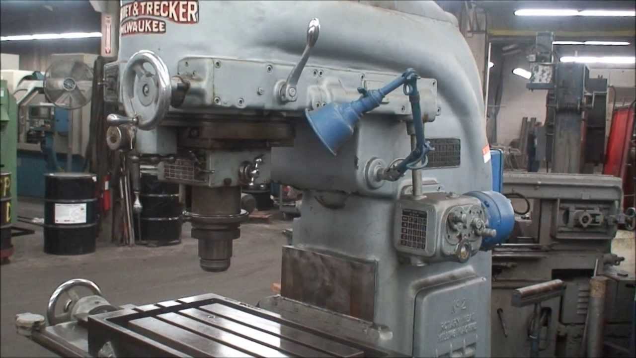 K&T Rotary Head Vertical Mill, model 2D, Ref #077-366 (SOLD)