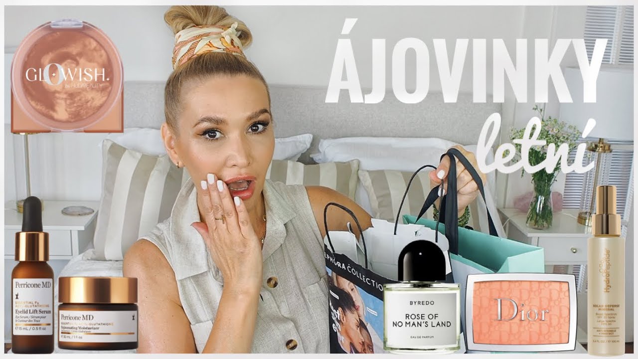 ÁJOVINKY - LETNÍ BOMBY - SKINCARE A ŠPIČKOVÝ BRONZER ☀️⛱