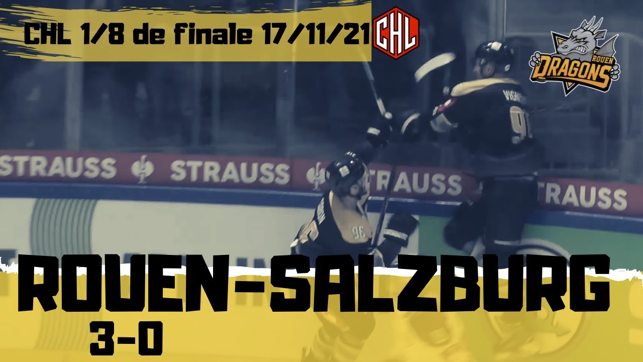 Hockey : CHL Rouen - Salzburg 3-0