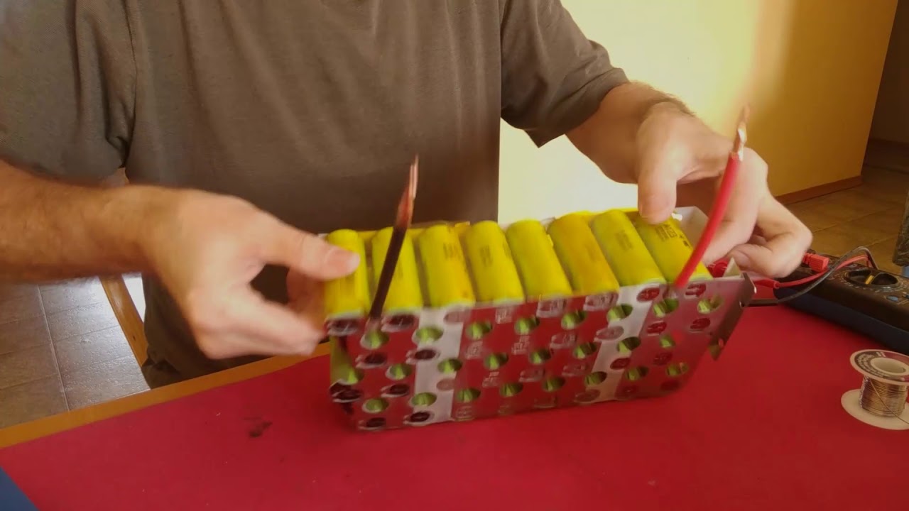 26650 Lifepo4 4S Power Pack Build - Part #3 - Soldering and Insulating