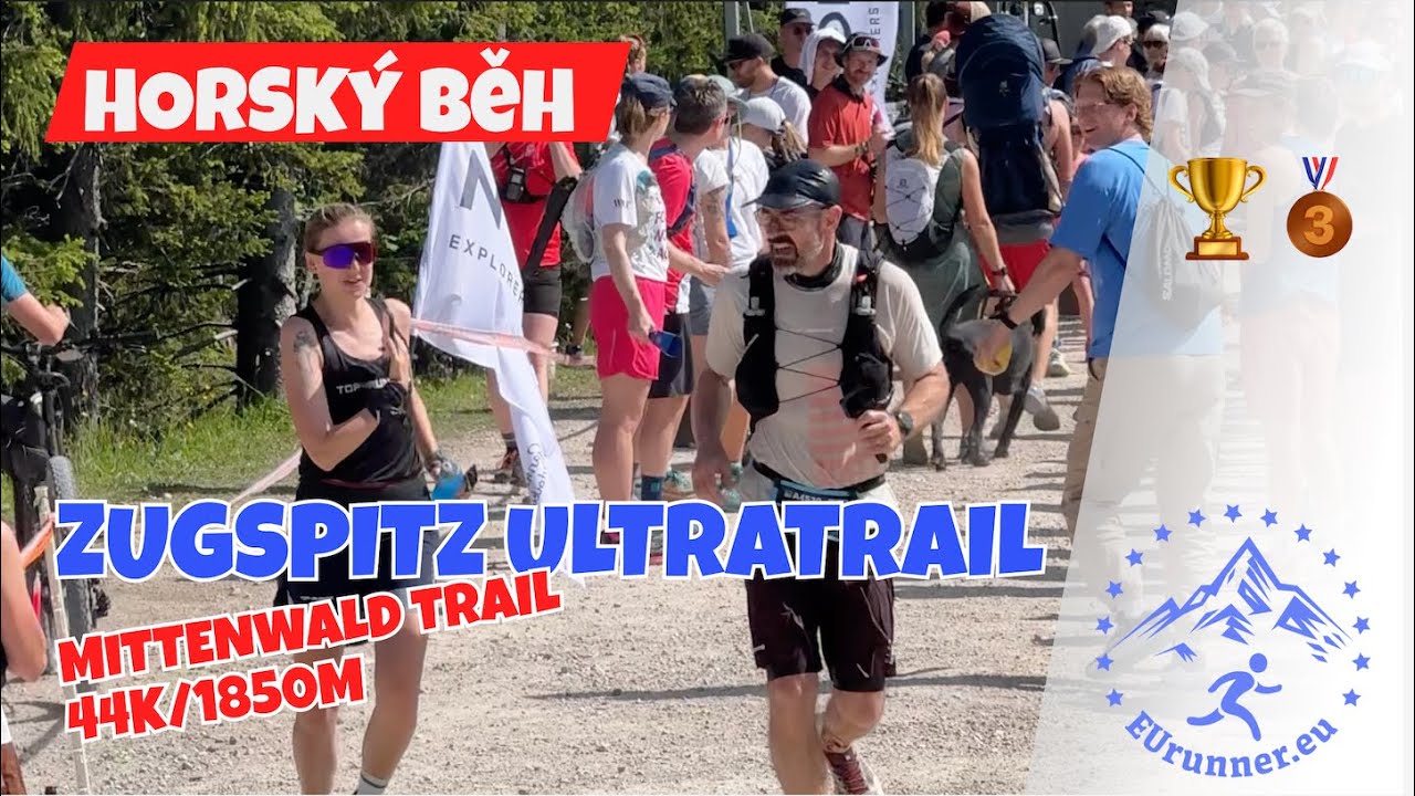 3. místo v kategorii 🏆💪 - Zugspitz Ultratrail 2025: trasa 44K/1850m