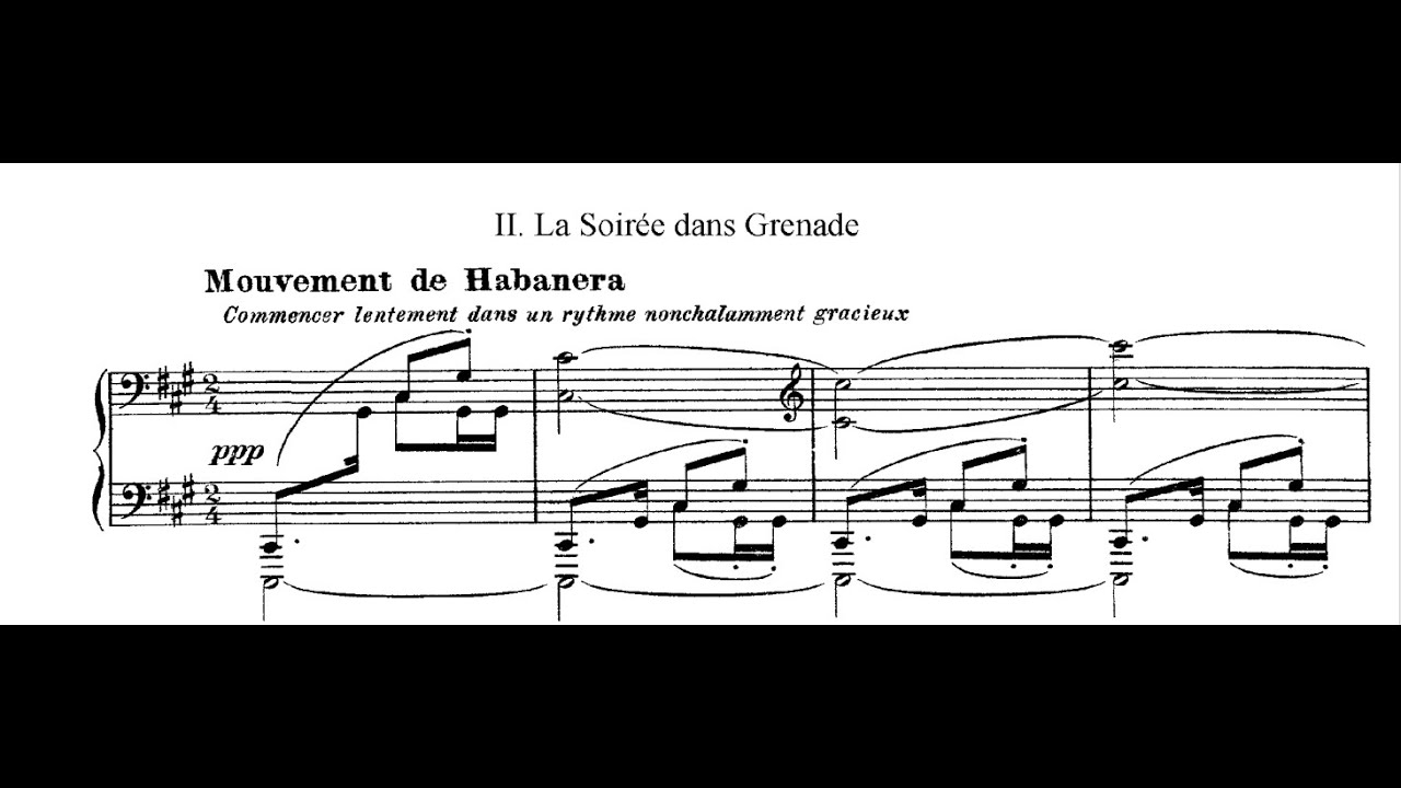 Claude Debussy - La soirée dans Grenade from 'Estampes' (Argerich)