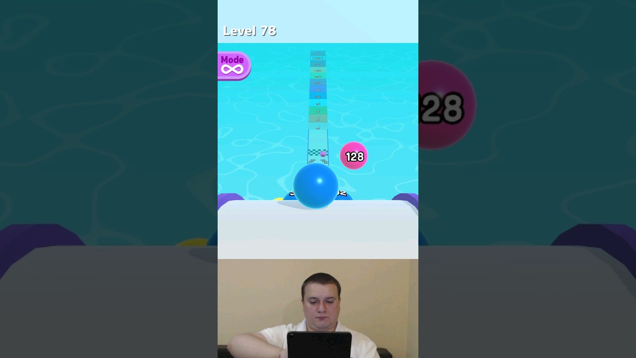 Ball Run 2048❗Level 78❗#games #shorts