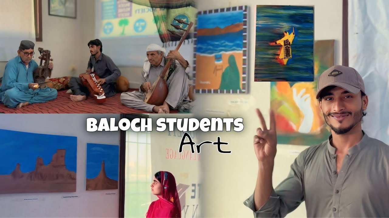 Baloch Students Art Exhibition | Powerful Art Reflecting Balochistan&rsquo;s Reality