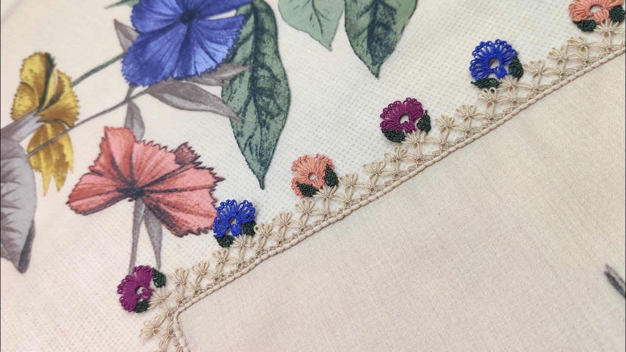 73.🌸Zarif ve Şık İğne Oyası#iğneoyası #igneoyasimotif #elemeği#elemegim # #shorts #oya #needlelace 