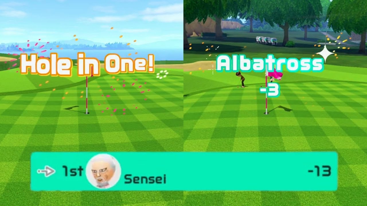 I Shot my Personal Best in a RANKED GAME (Switch Sports Golf)