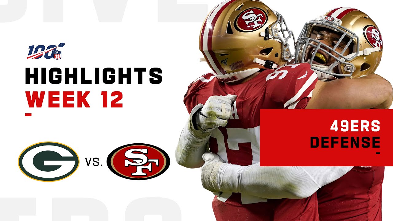 49ers Defense Feasts on Aaron Rodgers | NFL 2019 Highlights