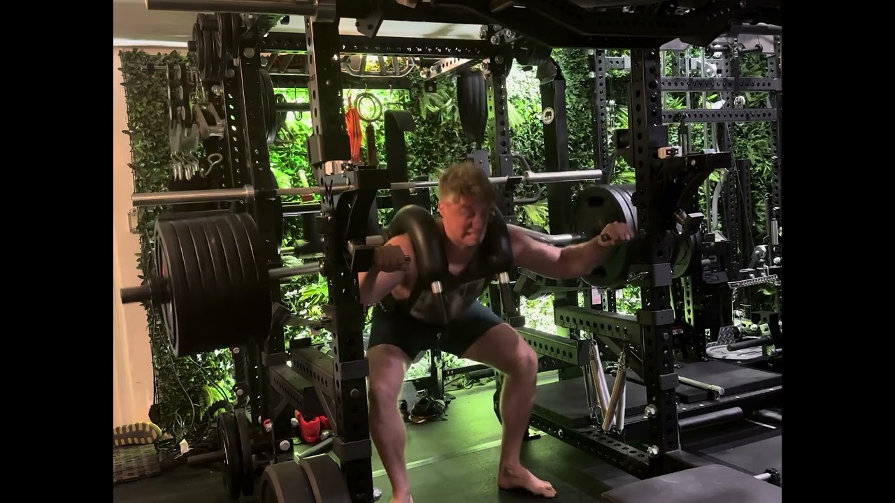 November 14, 2023 - 695lb (315.9kg) Marrs Bar Hatfield Squat x 1