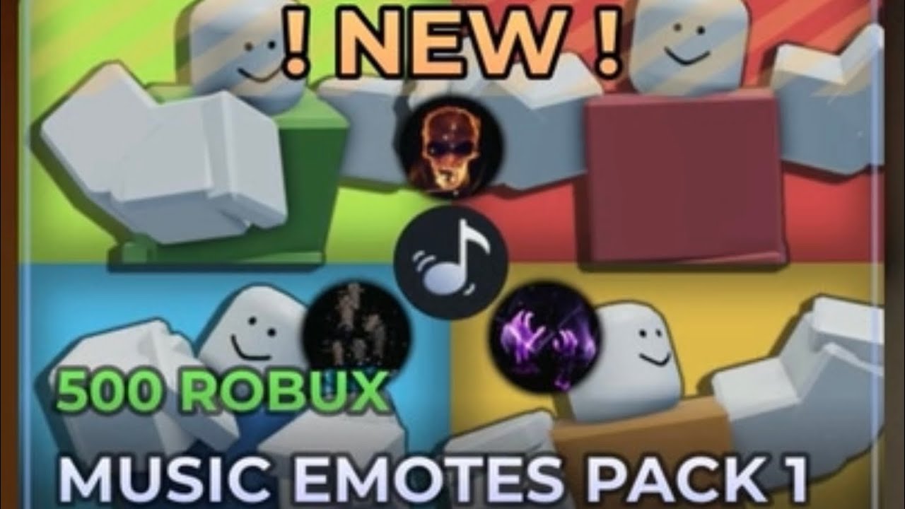 new evade gamepass: music emotes pack 1