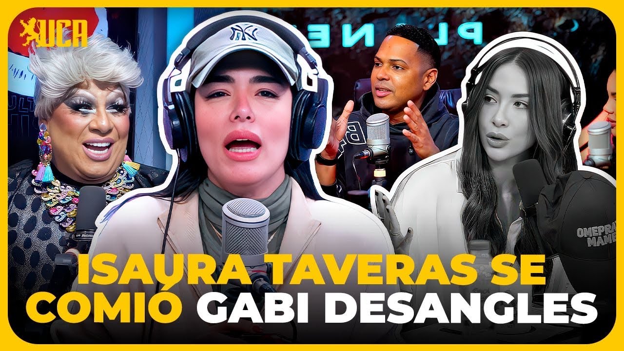 ENTREVISTA  ISAURA TAVERAS SE CENA  A GABY DESANGLES