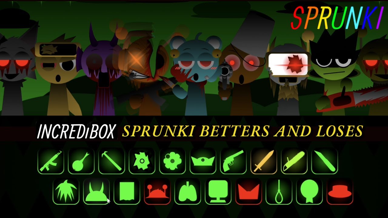 Incredibox - Sprunki (Betters and Loses) - Gameplay Showcase