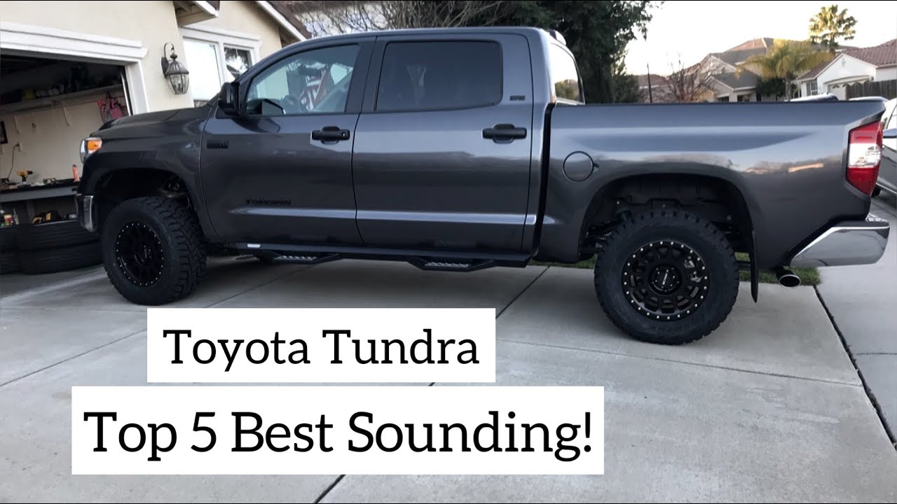 Top 5 BEST Exhaust Systems For 2007-2021 5.7L V8 Toyota Tundra!