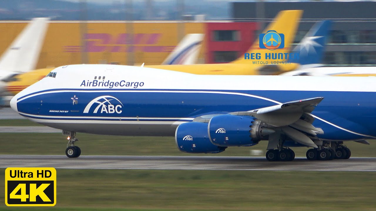 Samoloty Boeing 747, 777, 737 i A330 na lotnisku Leipzig - Halle (LEJ / EDDP)