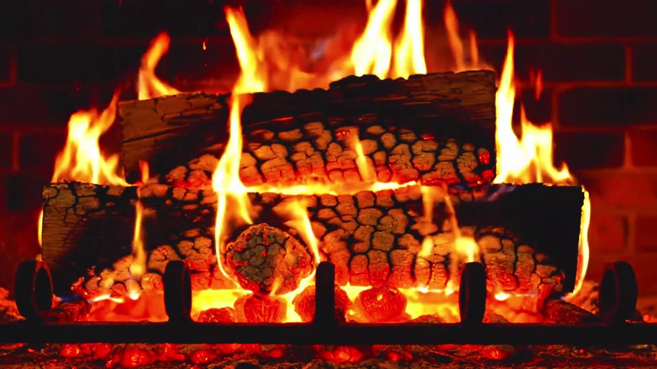 This Cozy Fireplace Will Melt Your Stress Away 🔥 Relaxing Fire Sounds