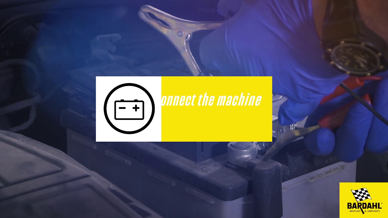 Petrol air intake cleaning - TUTO 5in1 360 machine